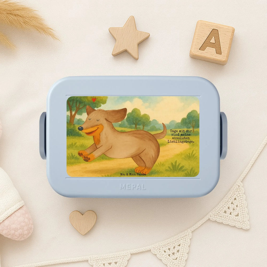 MEPAL Bentobox Hund Dackel Design Bentobox, Lunchbox, Brotdose, Hund, Hundemotiv, Haustier, Hunderasse, Tierliebhaber, Hundebesitzer, Sprüche, Hunde, Dachshund, Dackel, happy dog