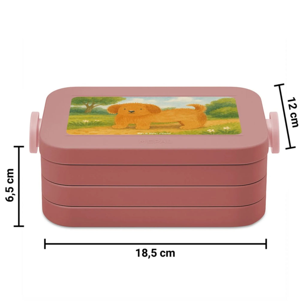 MEPAL Bentobox Hund Flauschig Design Lunchbox, Bentobox, Brotdose, Hund, Hundemotiv, Haustier, Hunderasse, Tierliebhaber, Hundebesitzer, Sprüche, Hundeliebe, Hunde, Frauchen, Hundemama