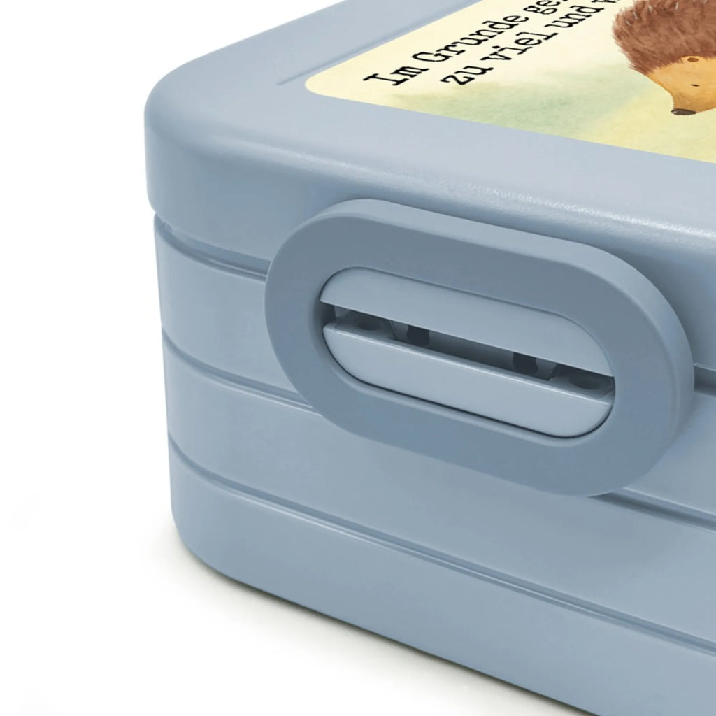 MEPAL Bentobox Igel Herzen Design Brotdose, Lunchbox, Bentobox, Tiermotive, Gute Laune, lustige Sprüche, Tiere, Leben, Herz, Kuss, Herzen, Vertrauen, Igel, Liebe