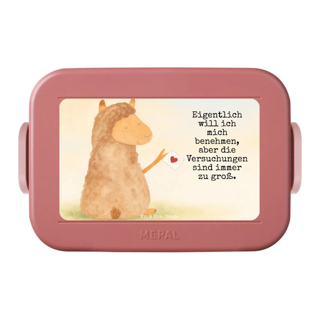 MEPAL Bentobox Alpaka Fahne Design Brotdose, Lunchbox, Bentobox, Alpaka, Lama, Liebe, Lamas, Alpakas