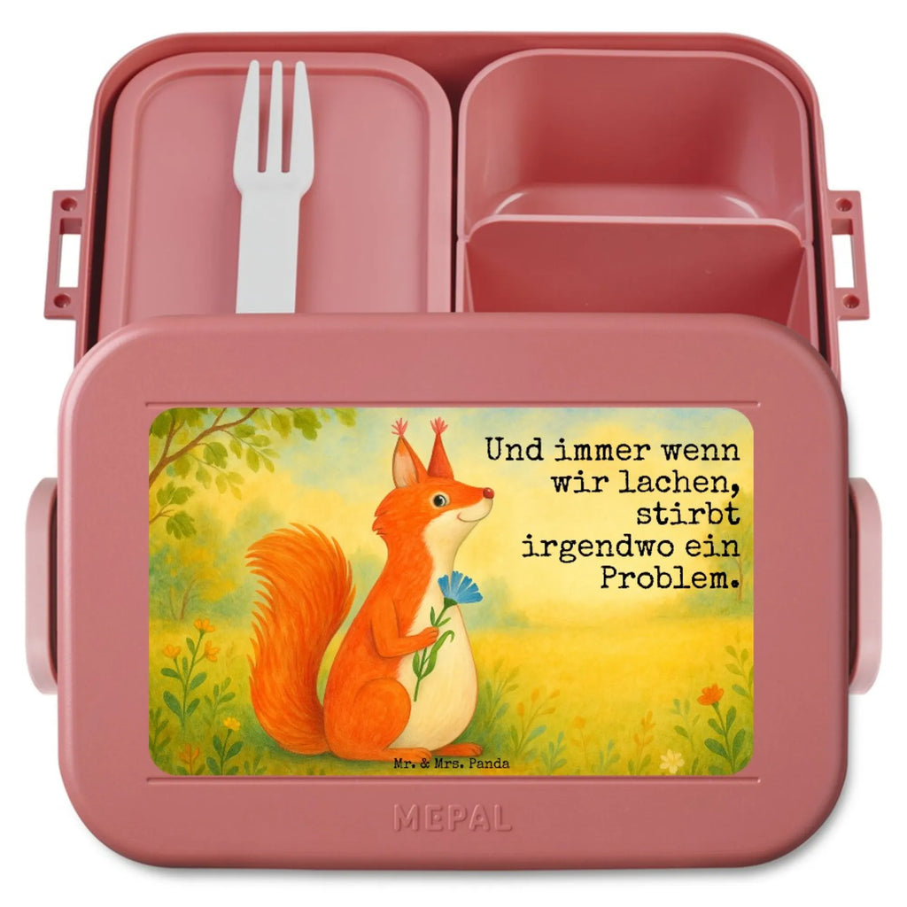 MEPAL Bentobox Eichhörnchen Blume Design Brotdose, Lunchbox, Bentobox, Tiermotive, Gute Laune, lustige Sprüche, Tiere, Spruch Deko, Spaß, Lachen, Eichhorn, Spruch positiv, Motivation Bilder, Motivation Sprüche, glücklich Spruch, Eichhörnchen