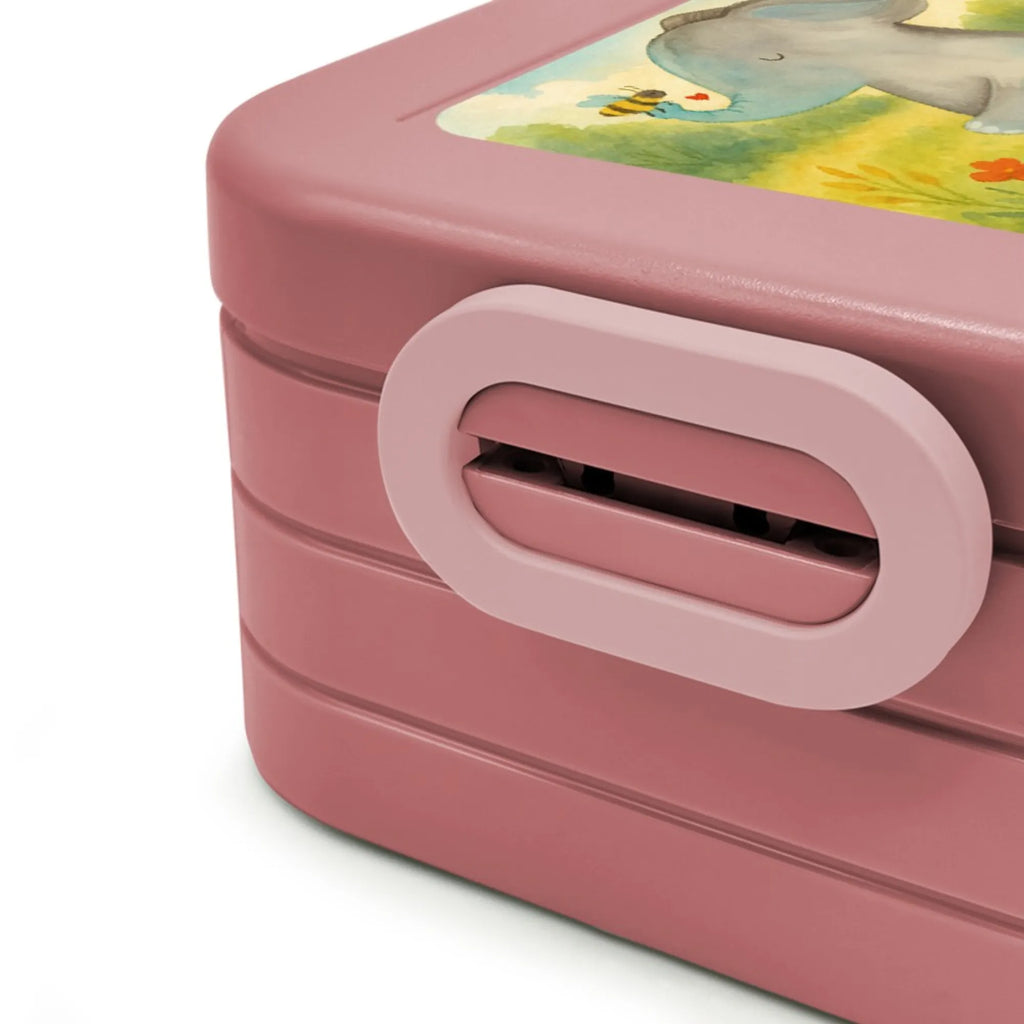 MEPAL Bentobox Elefant Biene Design Brotdose, Bentobox, Lunchbox, Tiermotive, Gute Laune, lustige Sprüche, Tiere, Hochzeitsgeschenk, Liebe, Heiratsantrag, Liebesspruch, Jahrestag, Elefant, Liebesbeweis, Biene, Liebesgeschenk