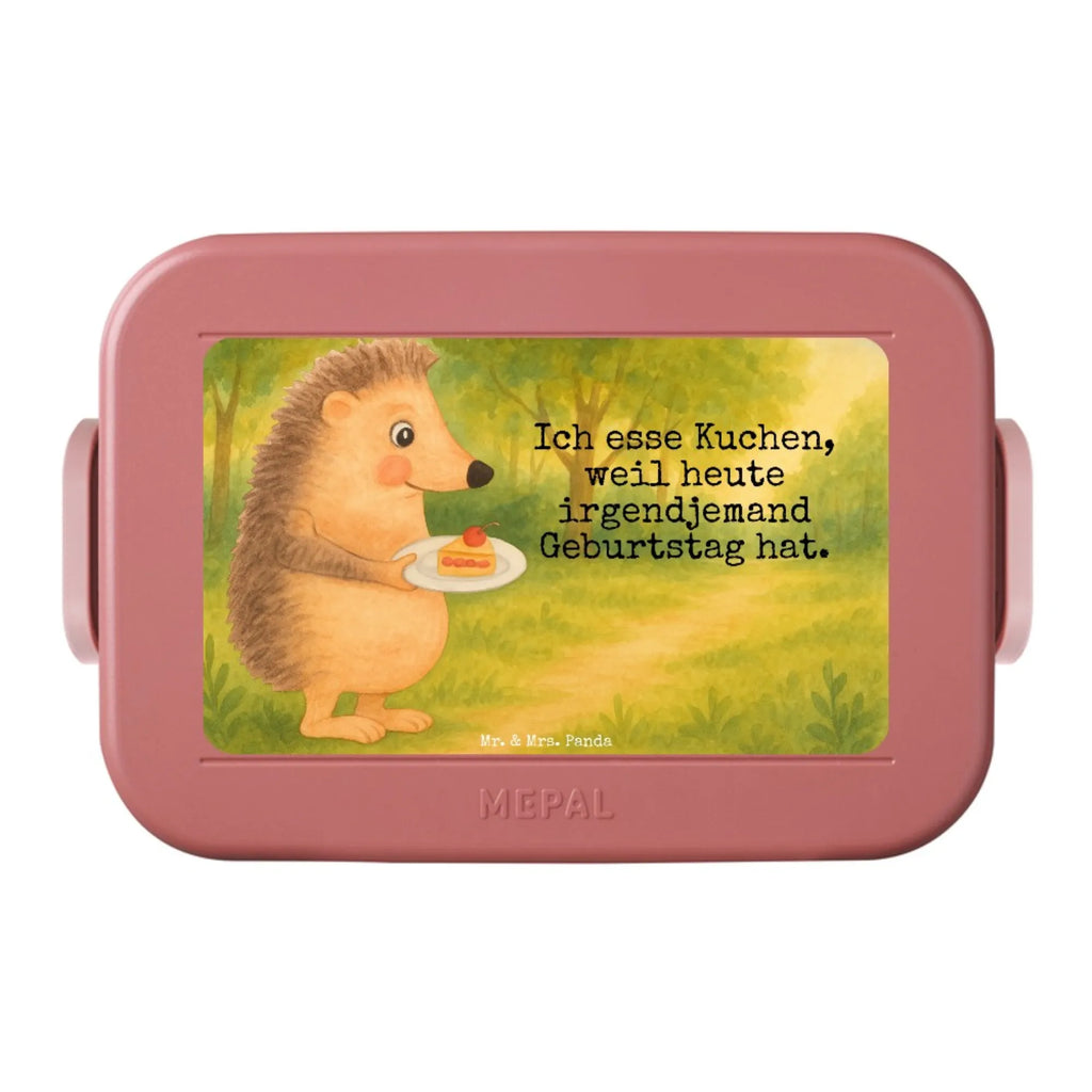 MEPAL Bentobox Igel Kuchenstück Design Brotdose, Bentobox, Lunchbox, Tiermotive, Gute Laune, lustige Sprüche, Tiere, Einladung Party, Geburtstagskuchen, Igel, Kuchen backen, Kuchen, Essen Spruch, Torte, Backen Geschenk