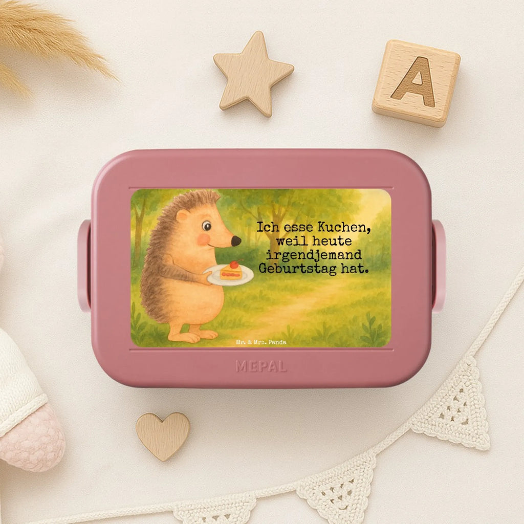 MEPAL Bentobox Igel Kuchenstück Design Brotdose, Bentobox, Lunchbox, Tiermotive, Gute Laune, lustige Sprüche, Tiere, Einladung Party, Geburtstagskuchen, Igel, Kuchen backen, Kuchen, Essen Spruch, Torte, Backen Geschenk