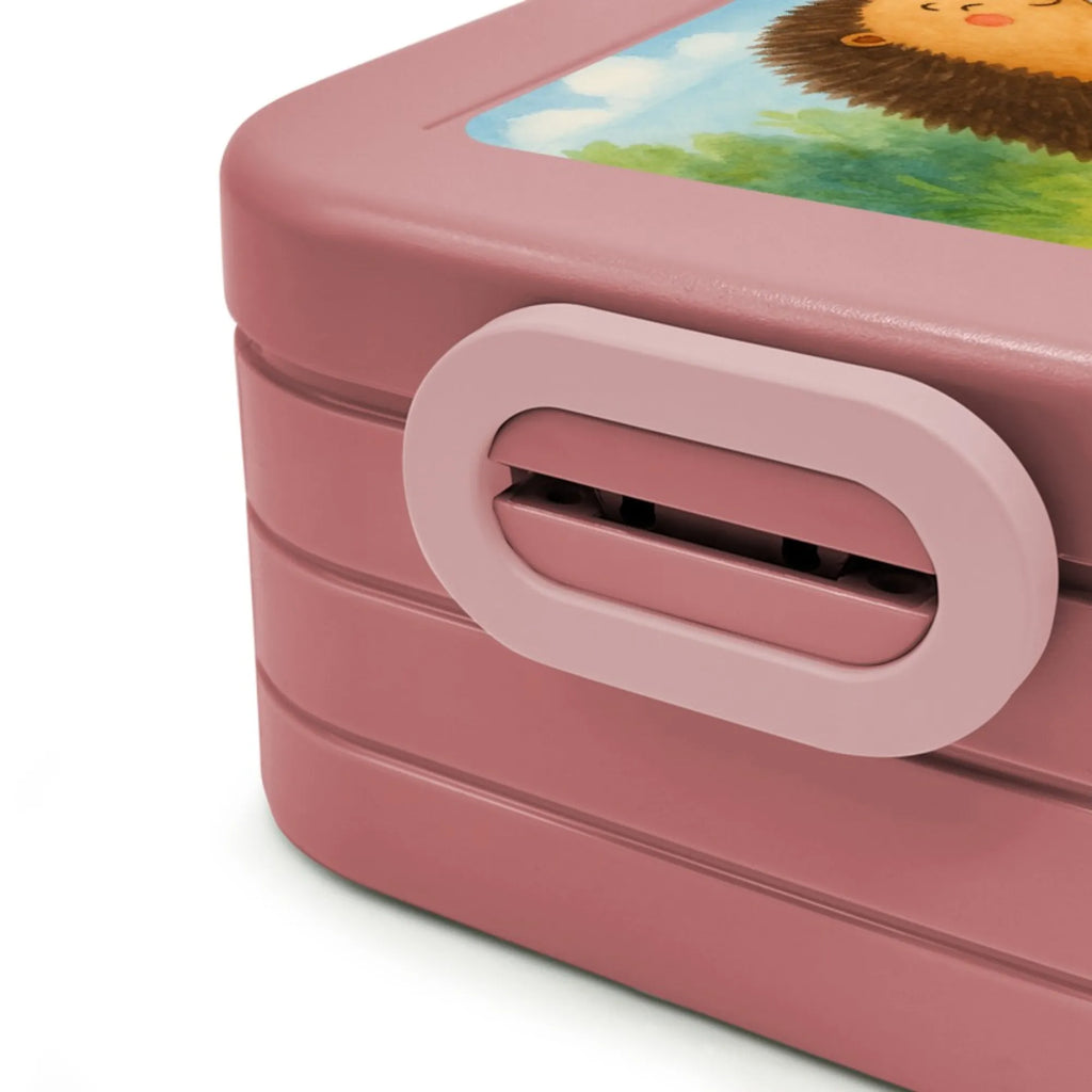MEPAL Bentobox Igel Blumen Design Brotdose, Lunchbox, Bentobox, Tiermotive, Gute Laune, lustige Sprüche, Tiere, Gute Besserung, Genesungswünsche, Besuch, Krankheit, krank, Krankenhaus, Igel