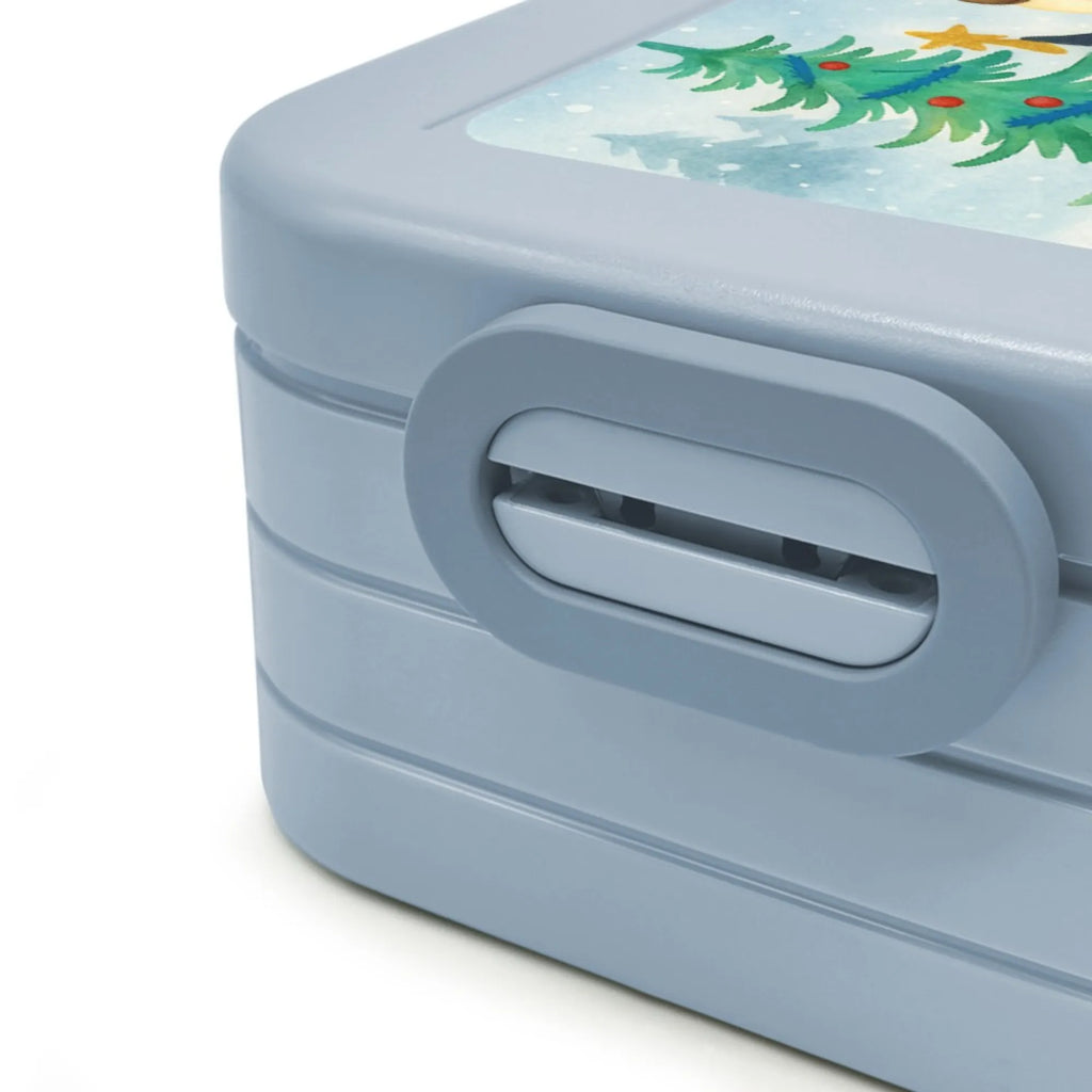 MEPAL Bentobox Pinguin Weihnachtsbaum Design Brotdose, Bentobox, Lunchbox, Winter, Weihnachten, Weihnachtsdeko, Nikolaus, Advent, Heiligabend, Wintermotiv, Pinguin