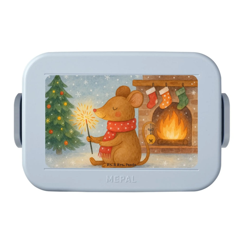 MEPAL Bentobox Maus Weihnachten Design Lunchbox, Brotdose, Bentobox, Winter, Weihnachten, Weihnachtsdeko, Nikolaus, Advent, Heiligabend, Wintermotiv, Weihnachtsmotiv, Mäuschen, Maus, Weihnachtswunder, Weihnachtsgruß, Frohe Weihnachten
