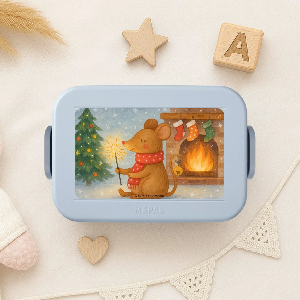 MEPAL Bentobox Maus Weihnachten Design Lunchbox, Brotdose, Bentobox, Winter, Weihnachten, Weihnachtsdeko, Nikolaus, Advent, Heiligabend, Wintermotiv, Weihnachtsmotiv, Mäuschen, Maus, Weihnachtswunder, Weihnachtsgruß, Frohe Weihnachten