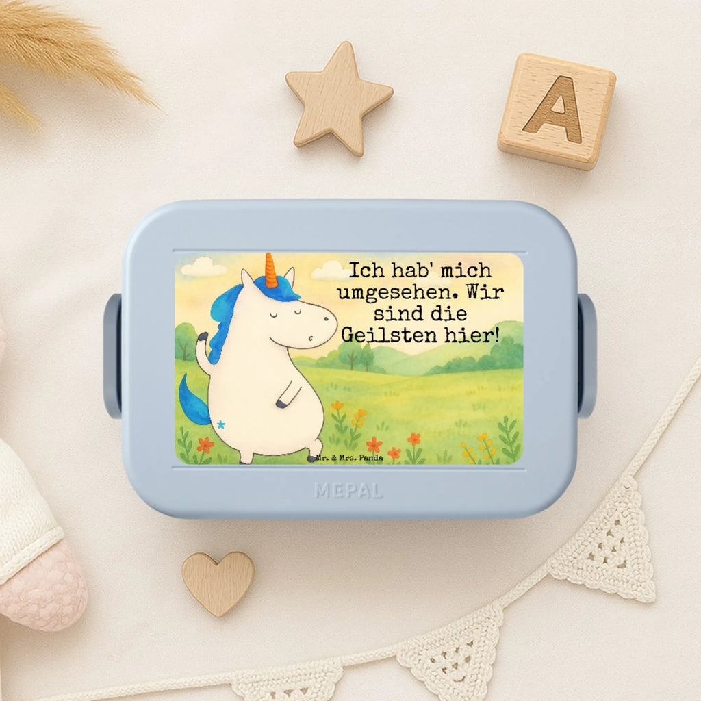 MEPAL Bentobox Einhorn Mann Design Brotdose, Bentobox, Lunchbox, Einhorn, Einhörner, Einhorn Deko, Unicorn, Freundin, beste, Mann, cool, Party, hübsch, bester Freund, BFF, Familie