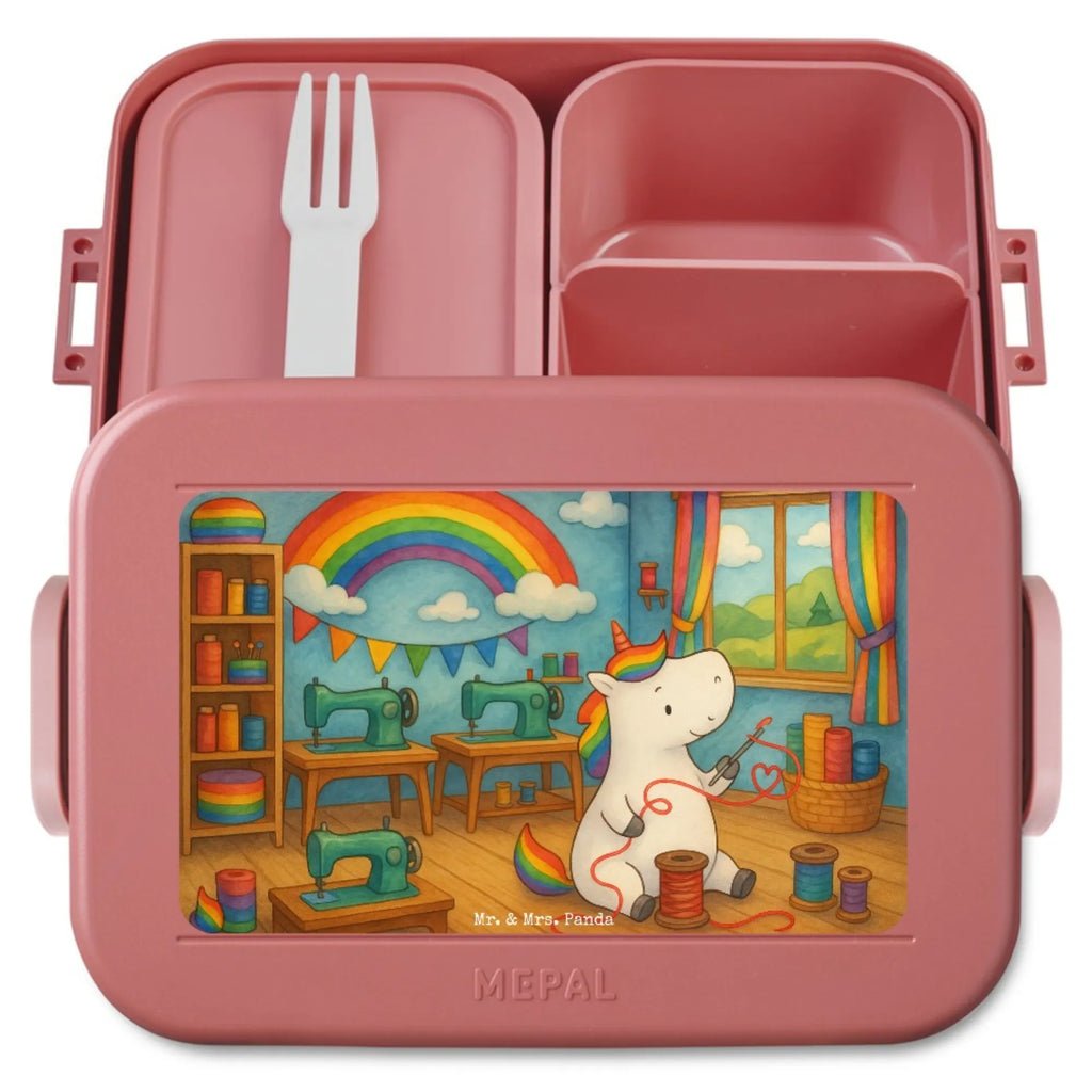 MEPAL Bentobox Einhorn Näherin Design Lunchbox, Brotdose, Bentobox, Einhorn, Einhörner, Einhorn Deko, Unicorn, Mädchen, Häkeln, basteln, Nähzimmer, nähen, Stricken, Freundin, Näherin