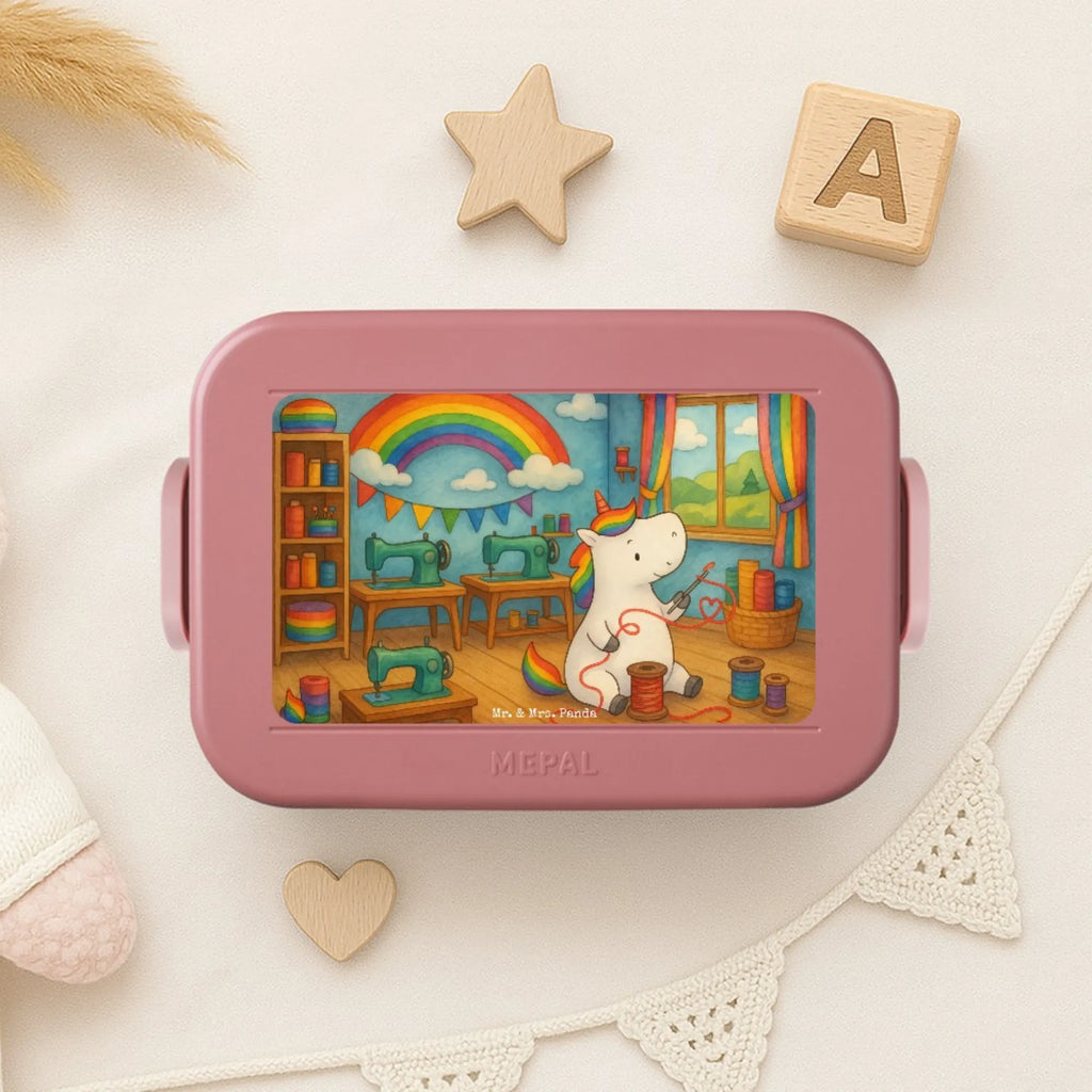 MEPAL Bentobox Einhorn Näherin Design Lunchbox, Brotdose, Bentobox, Einhorn, Einhörner, Einhorn Deko, Unicorn, Mädchen, Häkeln, basteln, Nähzimmer, nähen, Stricken, Freundin, Näherin