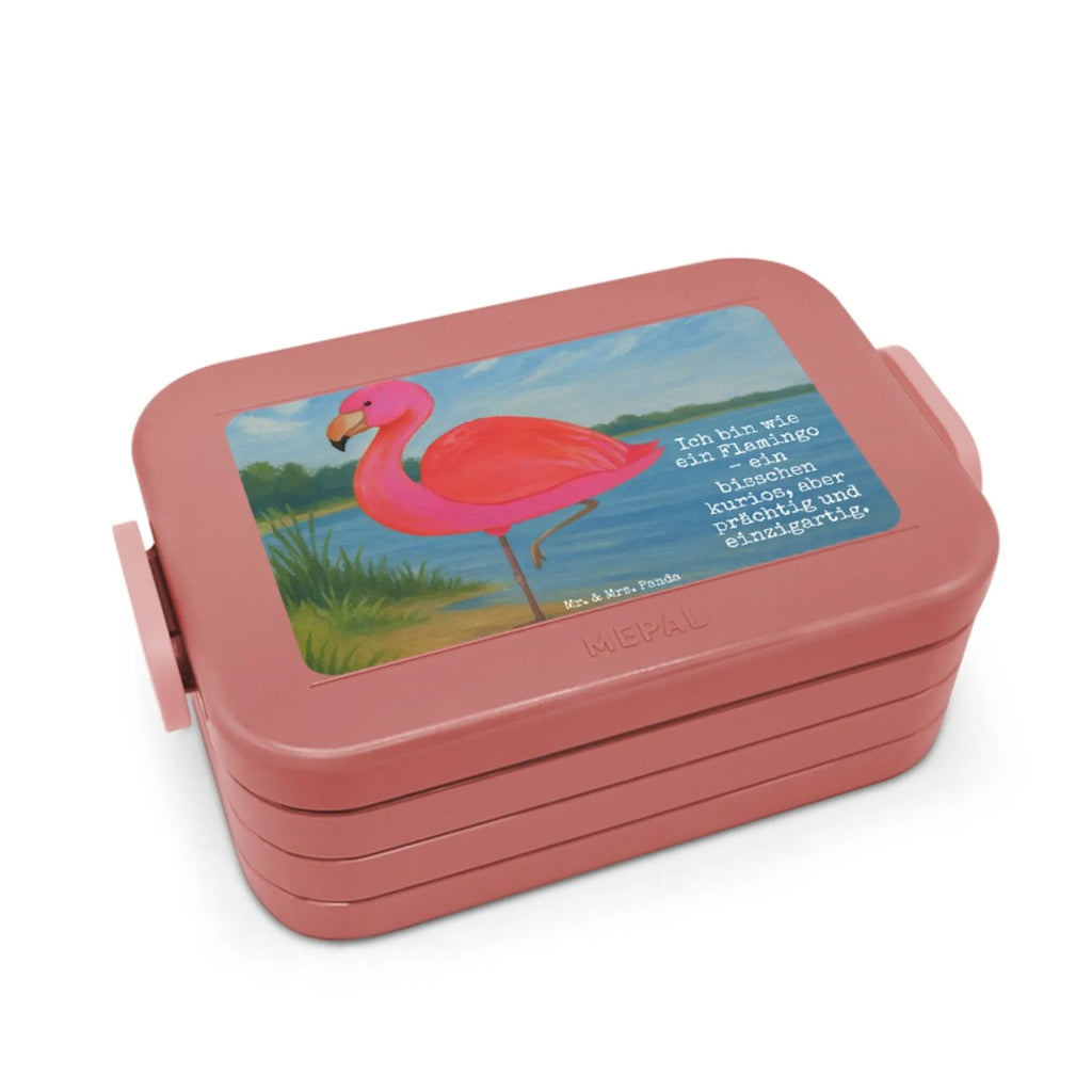 MEPAL Bentobox Flamingo Classic Design Brotdose, Lunchbox, Bentobox, Flamingo, Geschwister, Außenseiter, Freundinnen, Stolz, Einzigartig, ich, Freundin, für mich, Tochter, Spruch, Sohn, Selbstliebe
