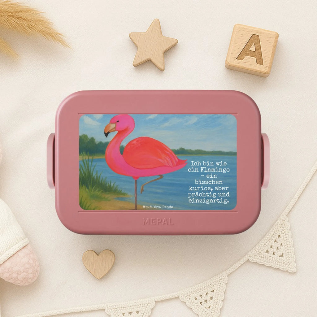 MEPAL Bentobox Flamingo Classic Design Brotdose, Lunchbox, Bentobox, Flamingo, Geschwister, Außenseiter, Freundinnen, Stolz, Einzigartig, ich, Freundin, für mich, Tochter, Spruch, Sohn, Selbstliebe