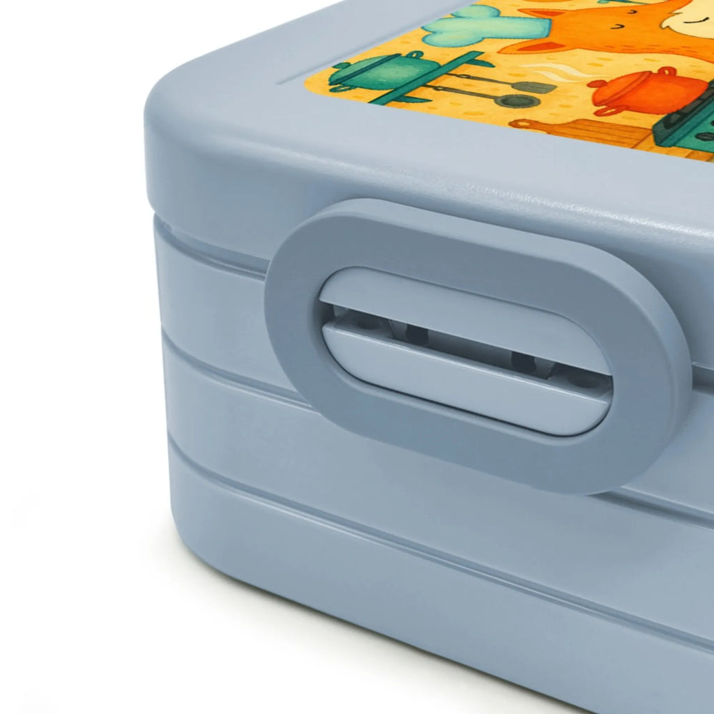 MEPAL Bentobox Fuchs Koch Design Brotdose, Lunchbox, Bentobox, Fuchs, Küche Spruch, Küche Deko, Bäcker, witzig, Spruch lustig, Köche, Füchse, Party Spruch, Koch Geschenk