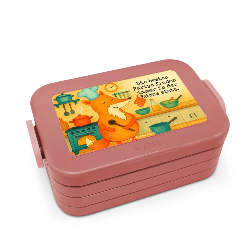 MEPAL Bentobox Fuchs Koch Design Brotdose, Lunchbox, Bentobox, Fuchs, Küche Spruch, Küche Deko, Bäcker, witzig, Spruch lustig, Köche, Füchse, Party Spruch, Koch Geschenk