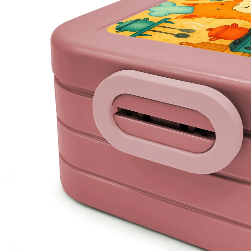 MEPAL Bentobox Fuchs Koch Design Brotdose, Lunchbox, Bentobox, Fuchs, Küche Spruch, Küche Deko, Bäcker, witzig, Spruch lustig, Köche, Füchse, Party Spruch, Koch Geschenk