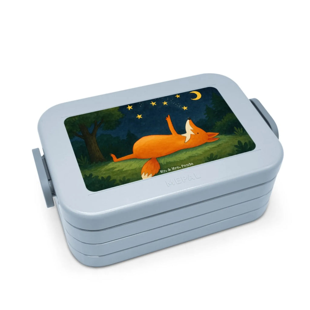 MEPAL Bentobox Fuchs Sterne Design Bentobox, Brotdose, Lunchbox, Fuchs, Romantik, tröstende Worte, Always Look on the Bright Side of Life, Füchse, Spruch schön, Spruch positiv