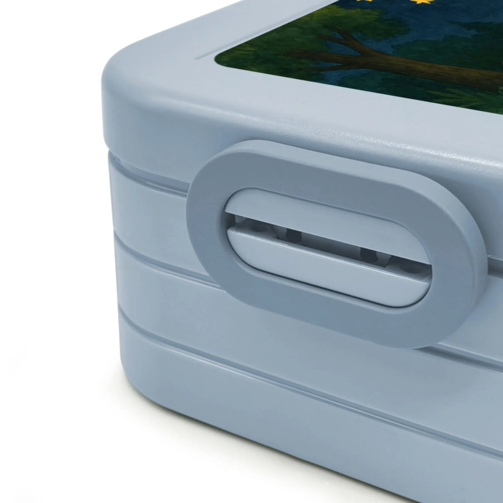 MEPAL Bentobox Fuchs Sterne Design Bentobox, Brotdose, Lunchbox, Fuchs, Romantik, tröstende Worte, Always Look on the Bright Side of Life, Füchse, Spruch schön, Spruch positiv