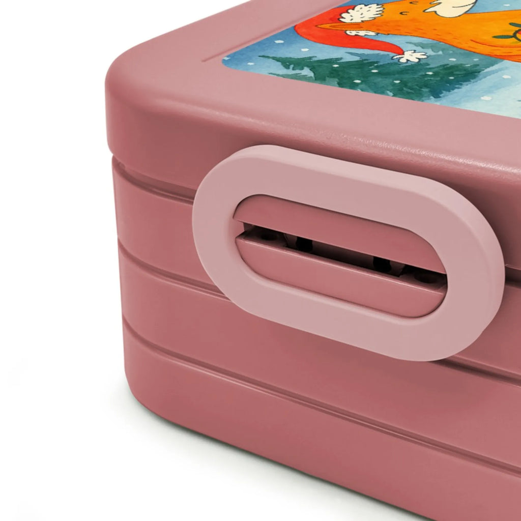 MEPAL Bentobox Fuchs Weihnachten Design Bentobox, Brotdose, Lunchbox, Winter, Weihnachten, Weihnachtsdeko, Nikolaus, Advent, Heiligabend, Wintermotiv, Weihnachtsmann, Fuchs, Weihnachtszeit, Geschenk Weihnachten, Füchse, Spruch schön