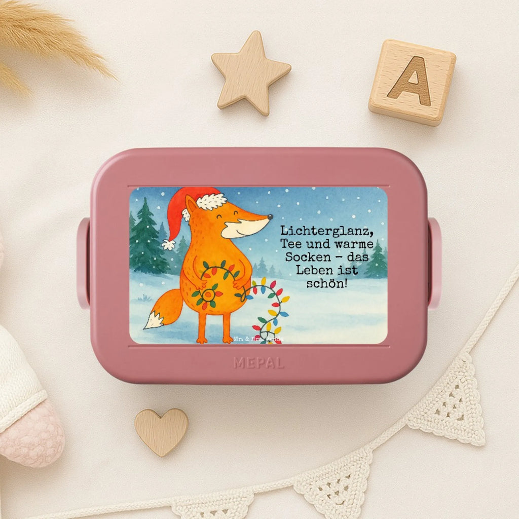 MEPAL Bentobox Fuchs Weihnachten Design Bentobox, Brotdose, Lunchbox, Winter, Weihnachten, Weihnachtsdeko, Nikolaus, Advent, Heiligabend, Wintermotiv, Weihnachtsmann, Fuchs, Weihnachtszeit, Geschenk Weihnachten, Füchse, Spruch schön