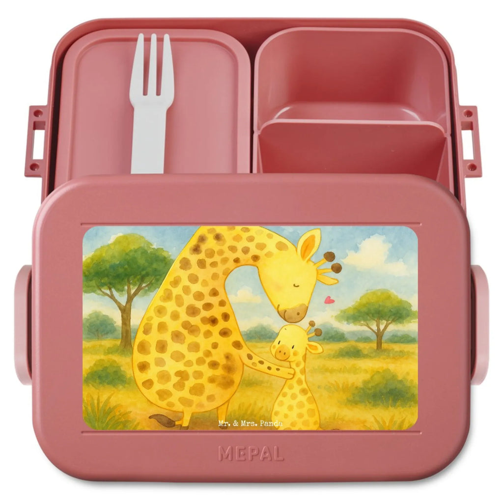 MEPAL Bentobox Giraffe Kind Design Brotdose, Lunchbox, Bentobox, Afrika, Wildtiere, Tochter, Mama, Mutter, Lieblingsmensch, Giraffe, Sohn, Kind