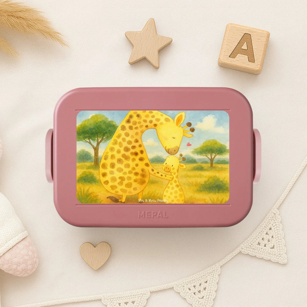 MEPAL Bentobox Giraffe Kind Design Brotdose, Lunchbox, Bentobox, Afrika, Wildtiere, Tochter, Mama, Mutter, Lieblingsmensch, Giraffe, Sohn, Kind