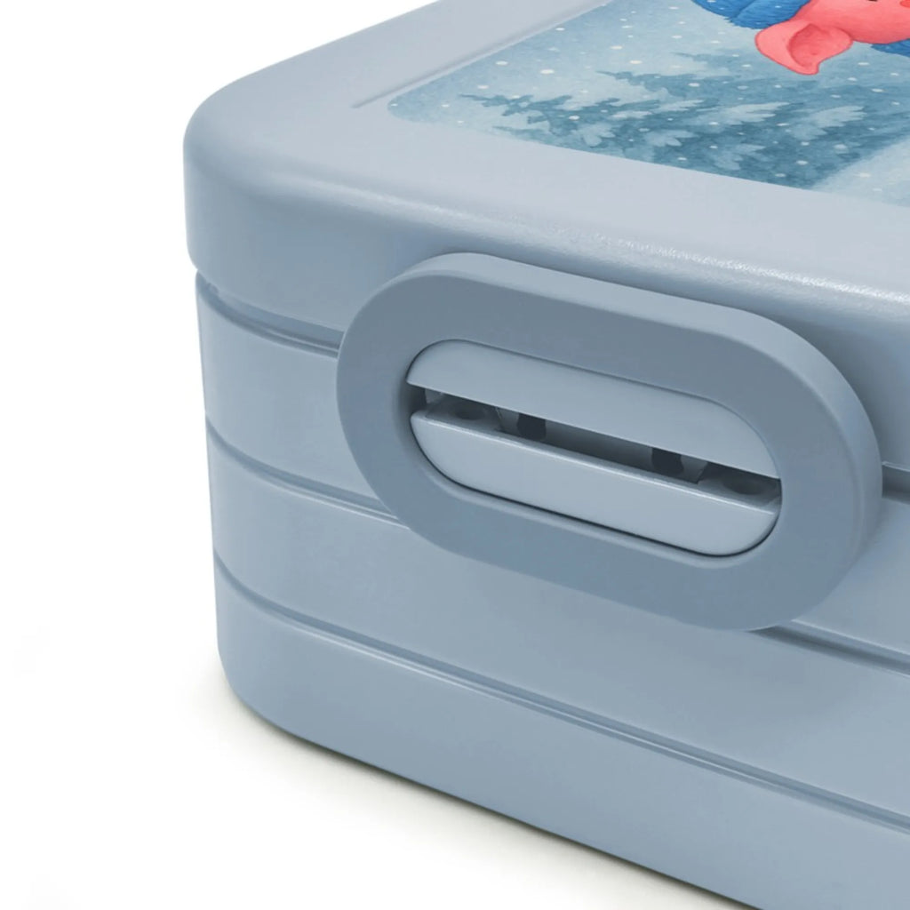 MEPAL Bentobox Schwein Glühwein Design Bentobox, Brotdose, Lunchbox, Winter, Weihnachten, Weihnachtsdeko, Nikolaus, Advent, Heiligabend, Wintermotiv, Weihnachtsmarkt, Glühschwein, Punsch, Glühwein