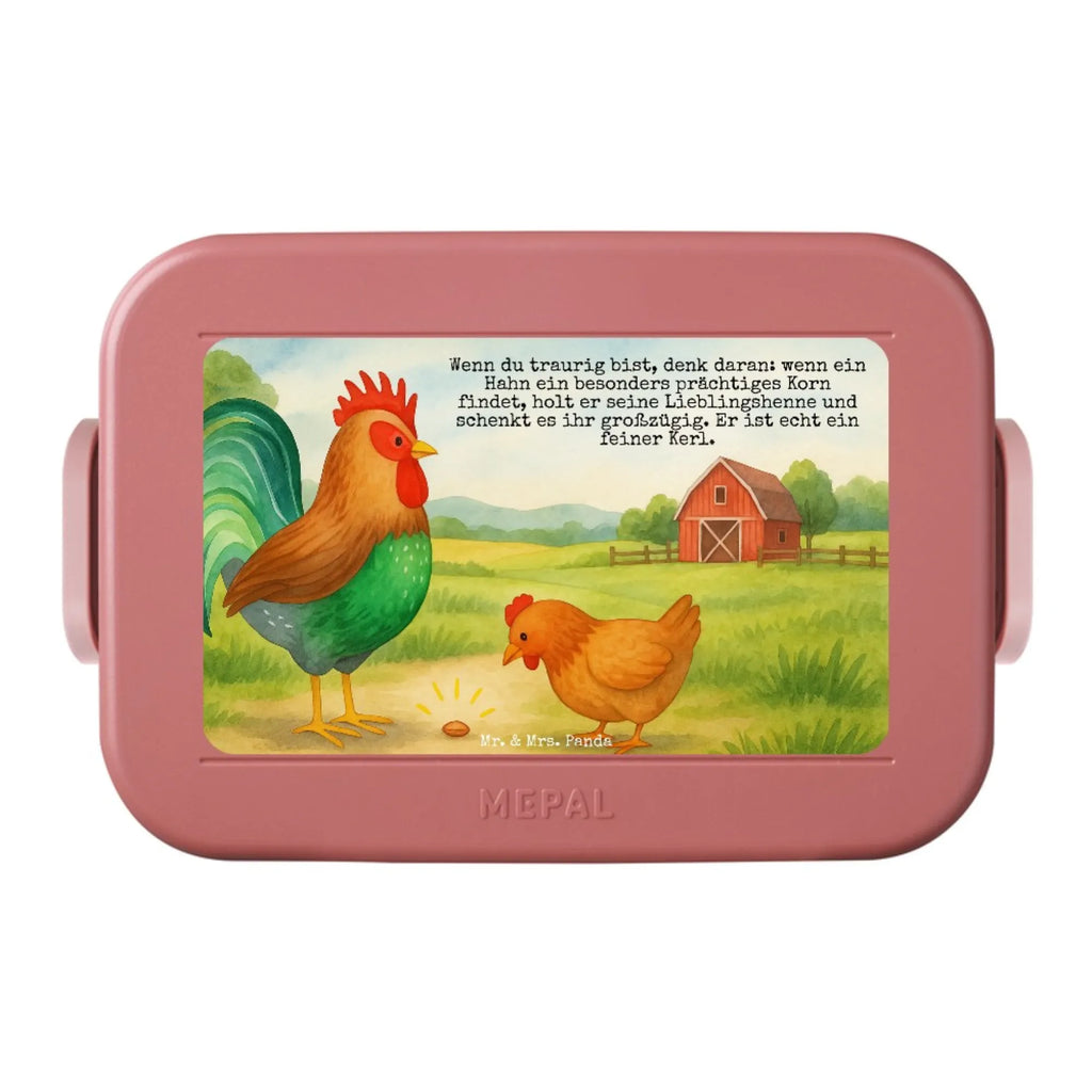MEPAL Bentobox Hahn Korn Design Bentobox, Lunchbox, Brotdose, Bauernhof, Hoftiere, Landwirt, Landwirtin, Korn, Henne, Hahn, Eier, Natur