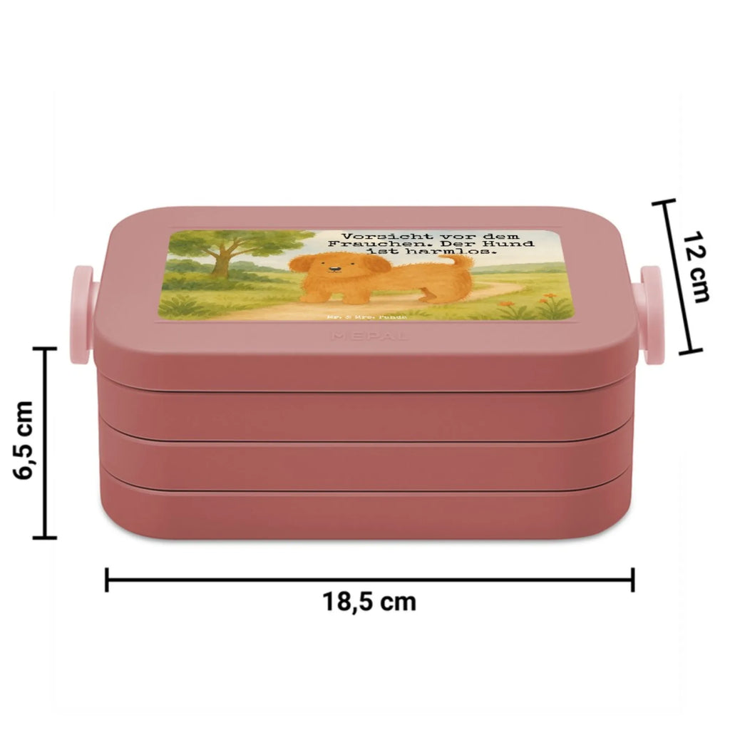 MEPAL Bentobox Hund Flauschig Design Lunchbox, Bentobox, Brotdose, Hund, Hundemotiv, Haustier, Hunderasse, Tierliebhaber, Hundebesitzer, Sprüche, Hundeliebe, Hunde, Frauchen, Hundemama