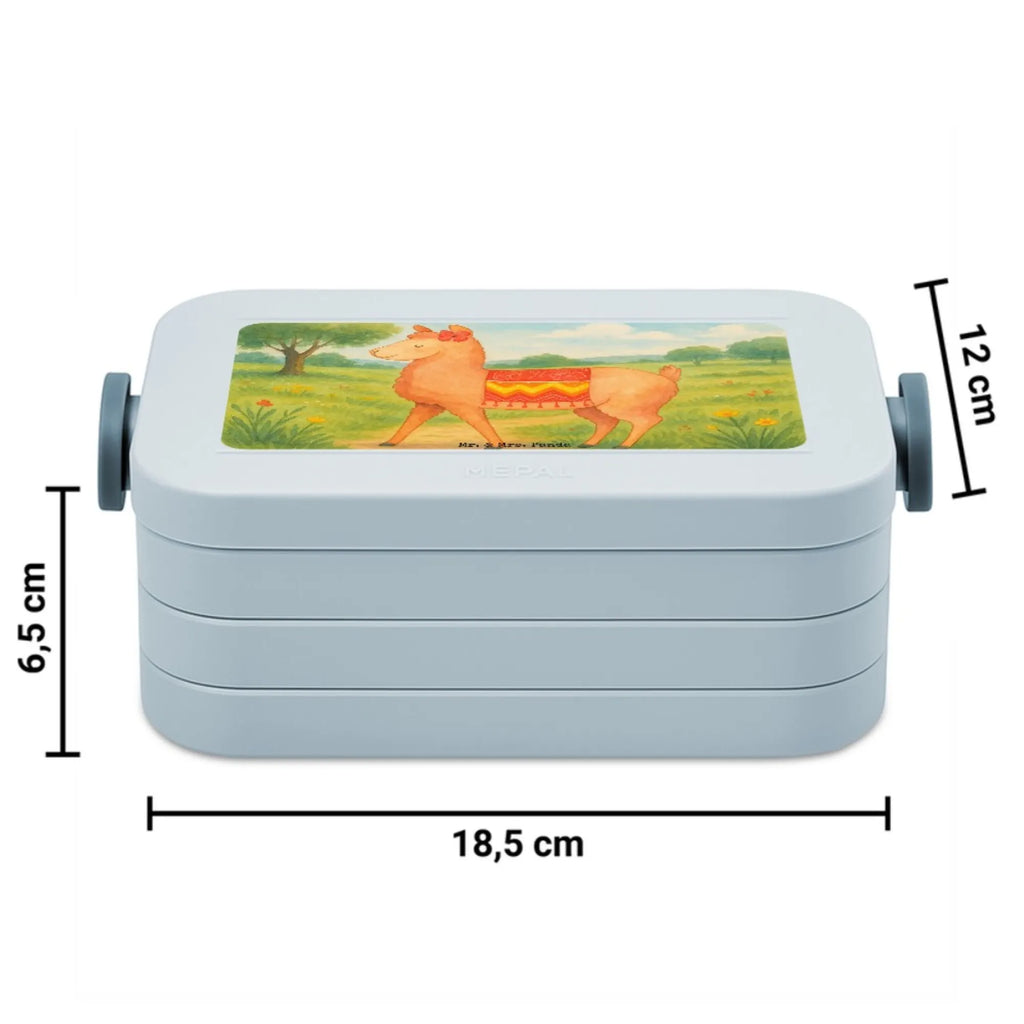 MEPAL Bentobox Alpaka Stolz Design Brotdose, Lunchbox, Bentobox, Alpaka, Lama