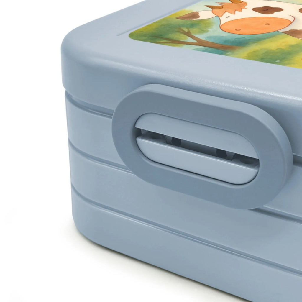 MEPAL Bentobox Kuh Design Bentobox, Lunchbox, Brotdose, Bauernhof, Hoftiere, Landwirt, Landwirtin, Flausen, Spruch, Magie, Träume, Kühe, Kuh, Motivtion, Milch, Milchkuh, Hof
