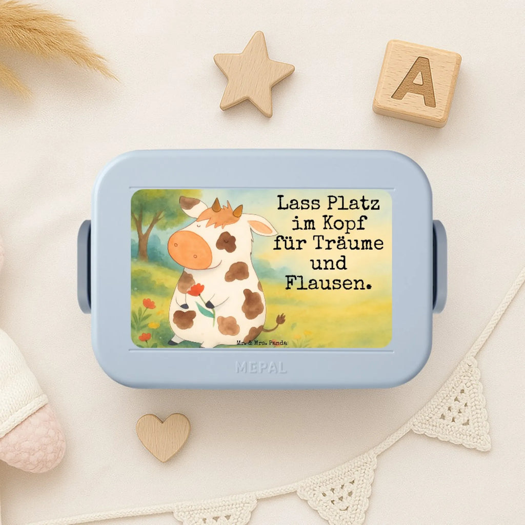 MEPAL Bentobox Kuh Design Bentobox, Lunchbox, Brotdose, Bauernhof, Hoftiere, Landwirt, Landwirtin, Flausen, Spruch, Magie, Träume, Kühe, Kuh, Motivtion, Milch, Milchkuh, Hof