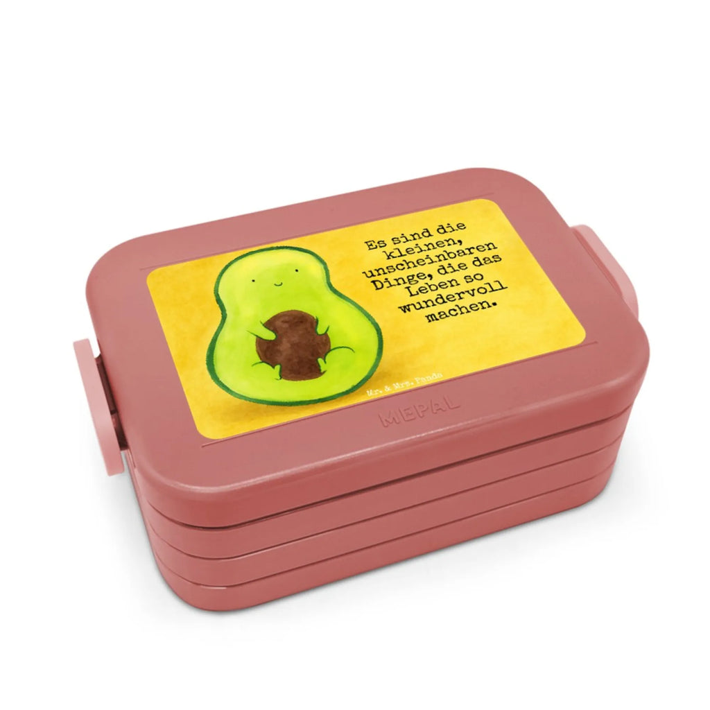 MEPAL Bentobox Avocado Kern Design Lunchbox, Bentobox, Brotdose, Avocado, Veggie, Vegan, Gesund, Avocadokern, Kern, Avokado, Spruch Leben, Pflanze