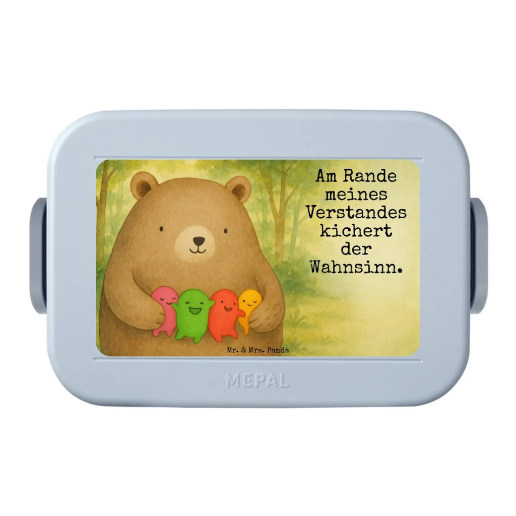 MEPAL Bentobox Bär Gefühl Design Bentobox, Lunchbox, Brotdose, Bär, Teddy, Teddybär, Wahnsinn, Verrückt, Durchgedreht