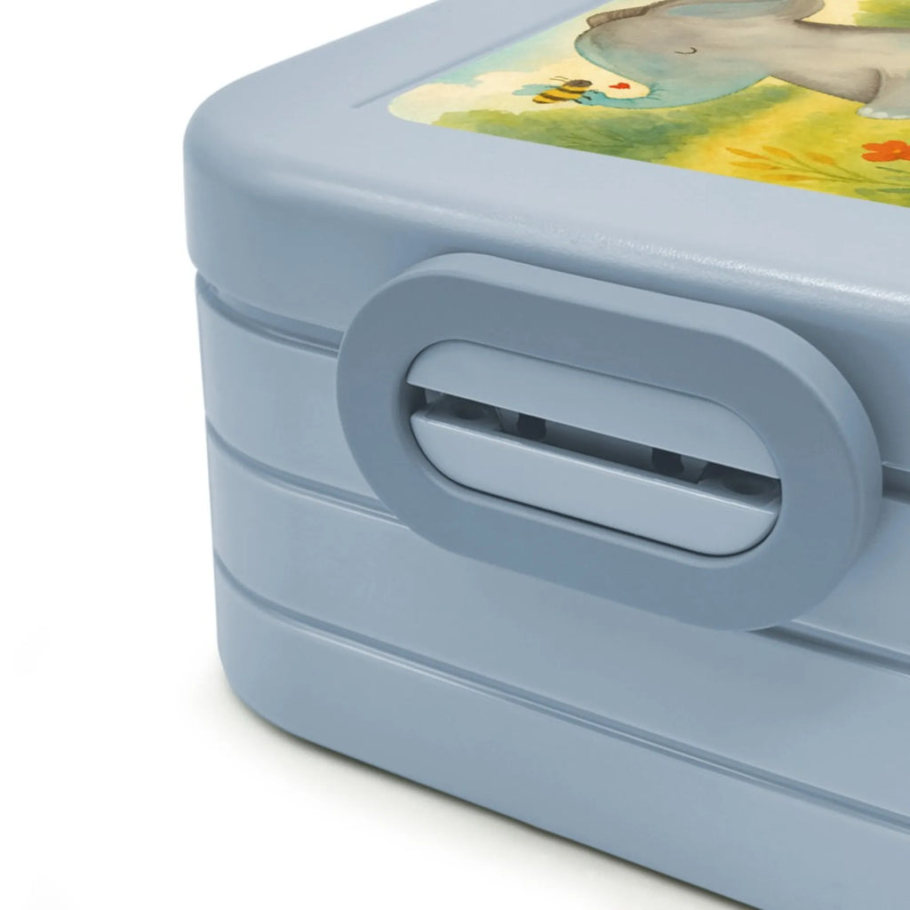 MEPAL Bentobox Elefant Biene Design Brotdose, Bentobox, Lunchbox, Tiermotive, Gute Laune, lustige Sprüche, Tiere, Hochzeitsgeschenk, Liebe, Heiratsantrag, Liebesspruch, Jahrestag, Elefant, Liebesbeweis, Biene, Liebesgeschenk