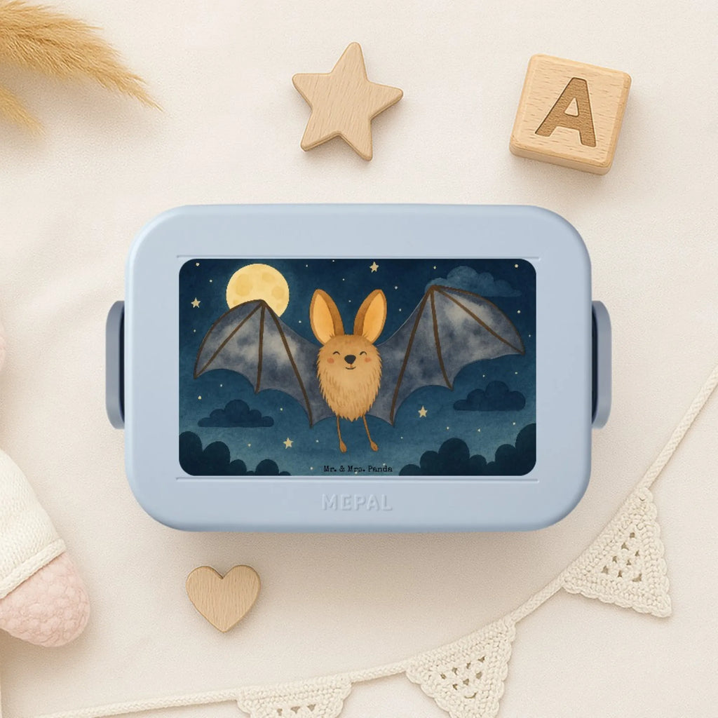 MEPAL Bentobox Fledermaus Flügel Design Bentobox, Brotdose, Lunchbox, Tiermotive, Gute Laune, lustige Sprüche, Tiere