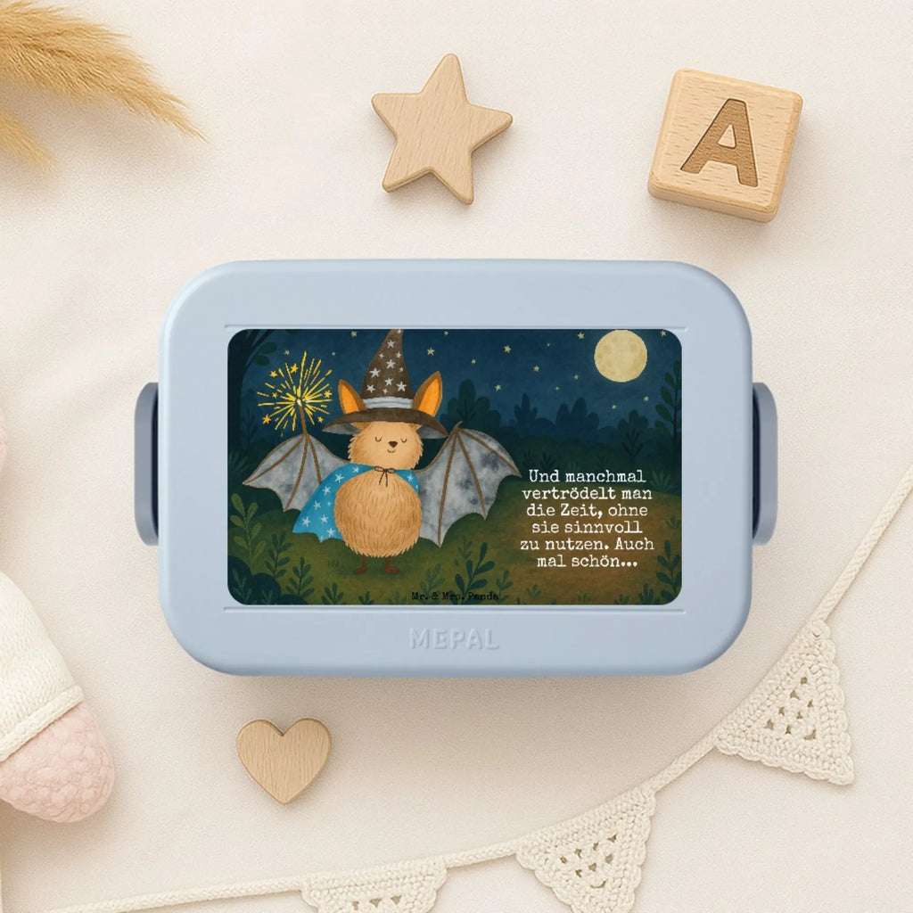 MEPAL Bentobox Fledermaus Zauberer Design Lunchbox, Brotdose, Bentobox, Tiermotive, Gute Laune, lustige Sprüche, Tiere, Magier, reinsteigern, Frauen, Zauberer, Fledermaus, Fledermäuse