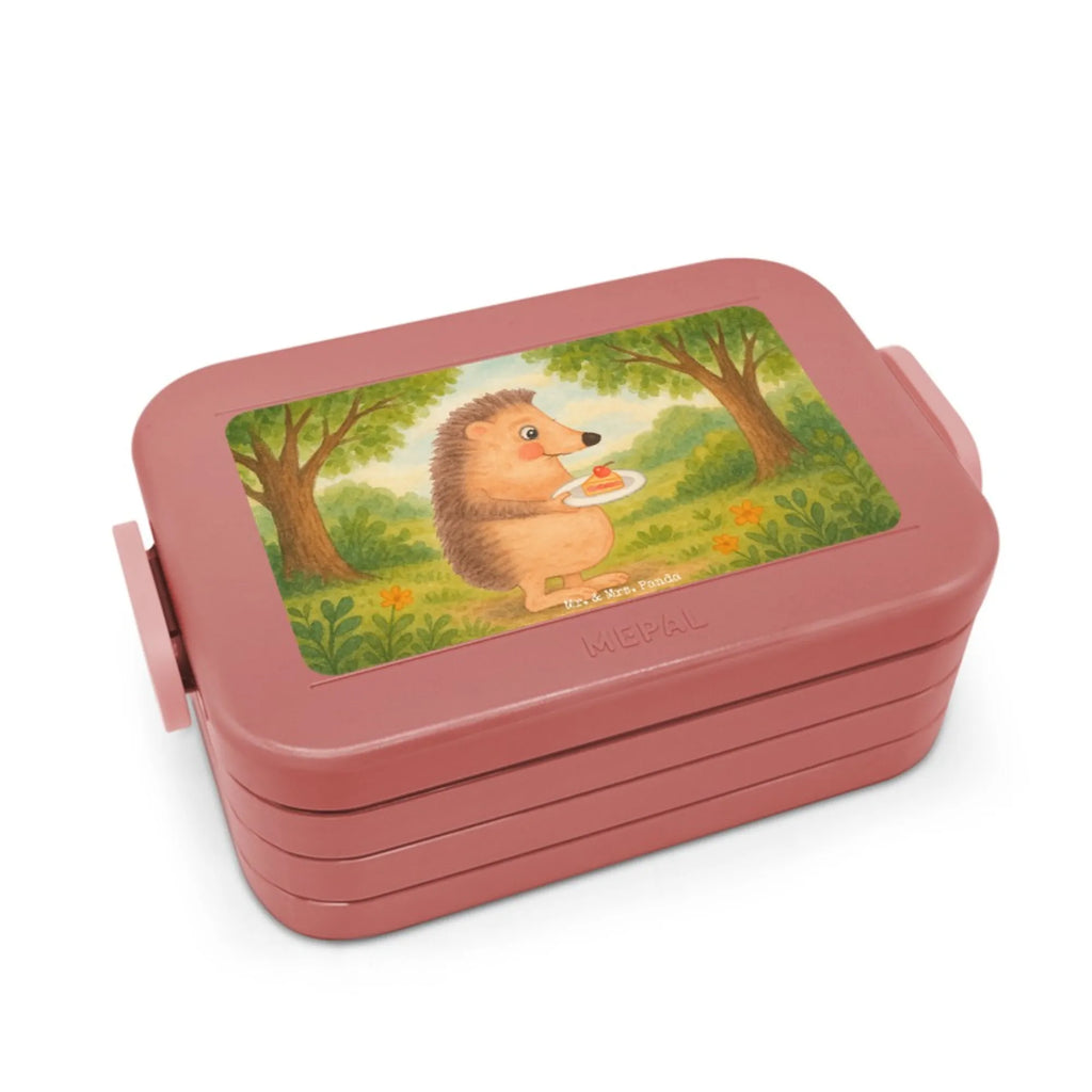 MEPAL Bentobox Igel Kuchenstück Design Brotdose, Bentobox, Lunchbox, Tiermotive, Gute Laune, lustige Sprüche, Tiere, Einladung Party, Geburtstagskuchen, Igel, Kuchen backen, Kuchen, Essen Spruch, Torte, Backen Geschenk
