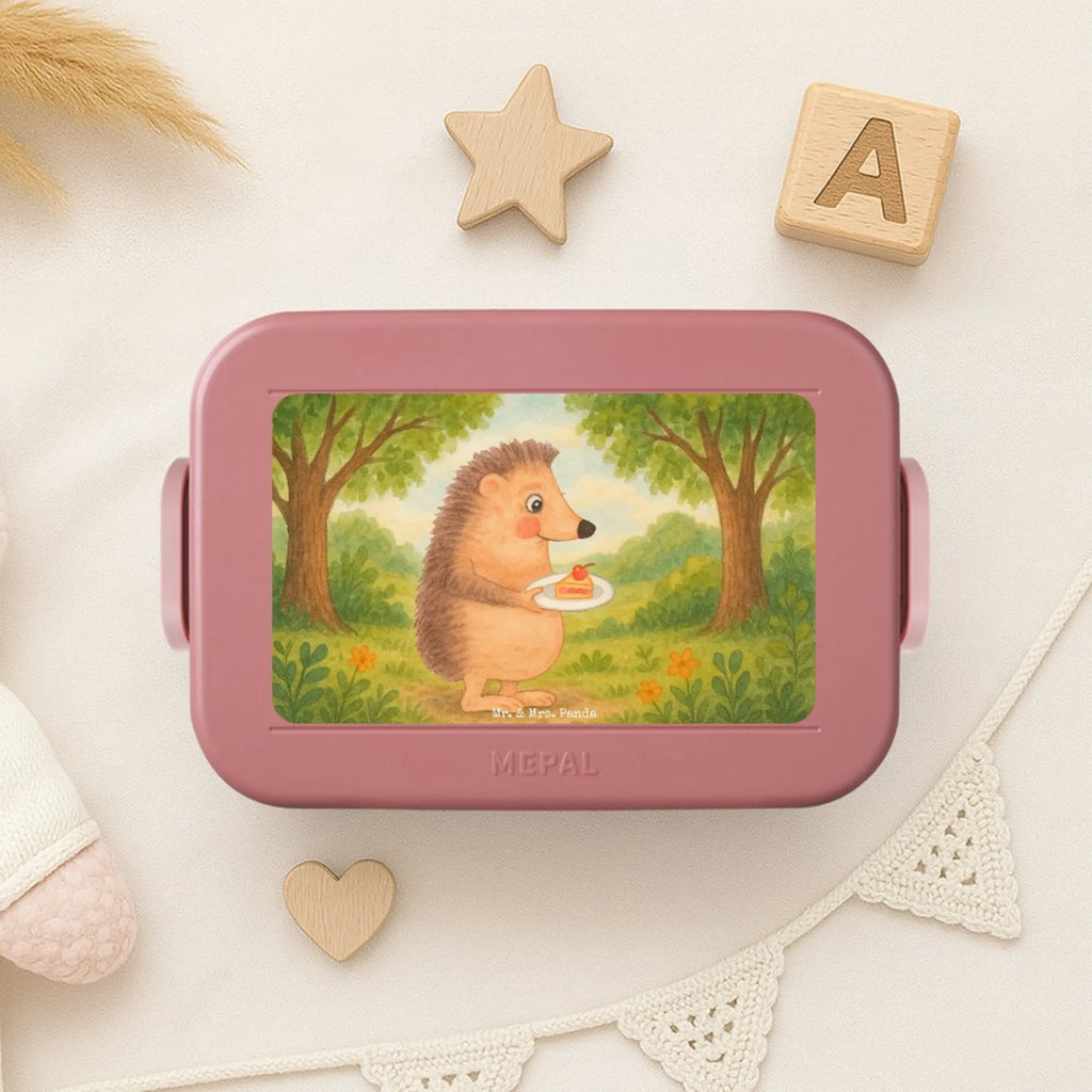 MEPAL Bentobox Igel Kuchenstück Design Brotdose, Bentobox, Lunchbox, Tiermotive, Gute Laune, lustige Sprüche, Tiere, Einladung Party, Geburtstagskuchen, Igel, Kuchen backen, Kuchen, Essen Spruch, Torte, Backen Geschenk