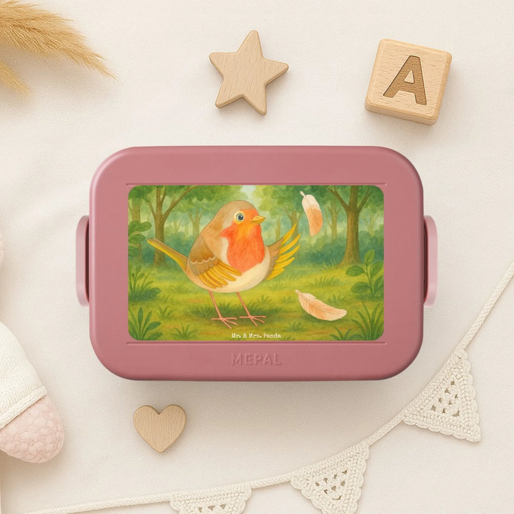 MEPAL Bentobox Rotkehlchen Federn Design Bentobox, Lunchbox, Brotdose, Tiermotive, Gute Laune, lustige Sprüche, Tiere, Spruch Mut, Spruch Motivation, What if i fall, Vogel, Rotkehlchen, Motivationsbilder, fliegen, Motivation Sprüche