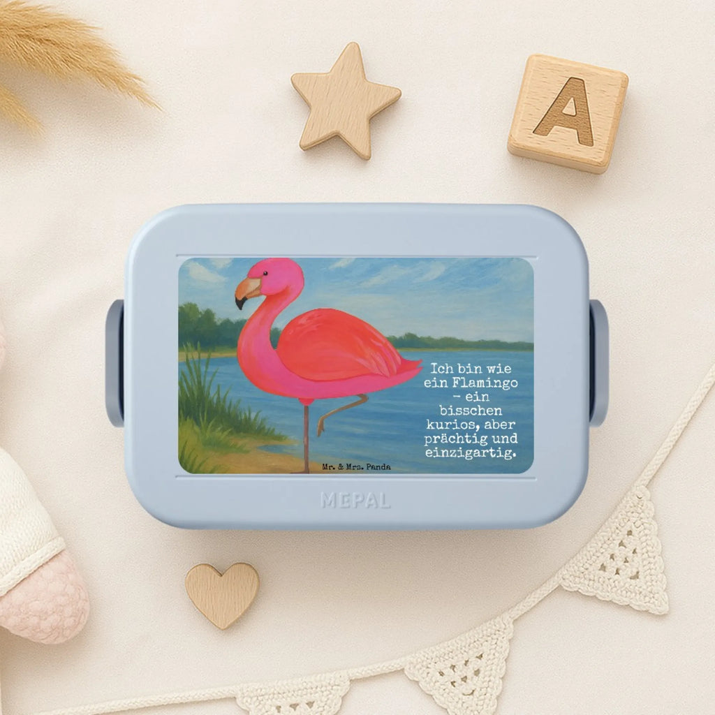 MEPAL Bentobox Flamingo Classic Design Brotdose, Lunchbox, Bentobox, Flamingo, Geschwister, Außenseiter, Freundinnen, Stolz, Einzigartig, ich, Freundin, für mich, Tochter, Spruch, Sohn, Selbstliebe