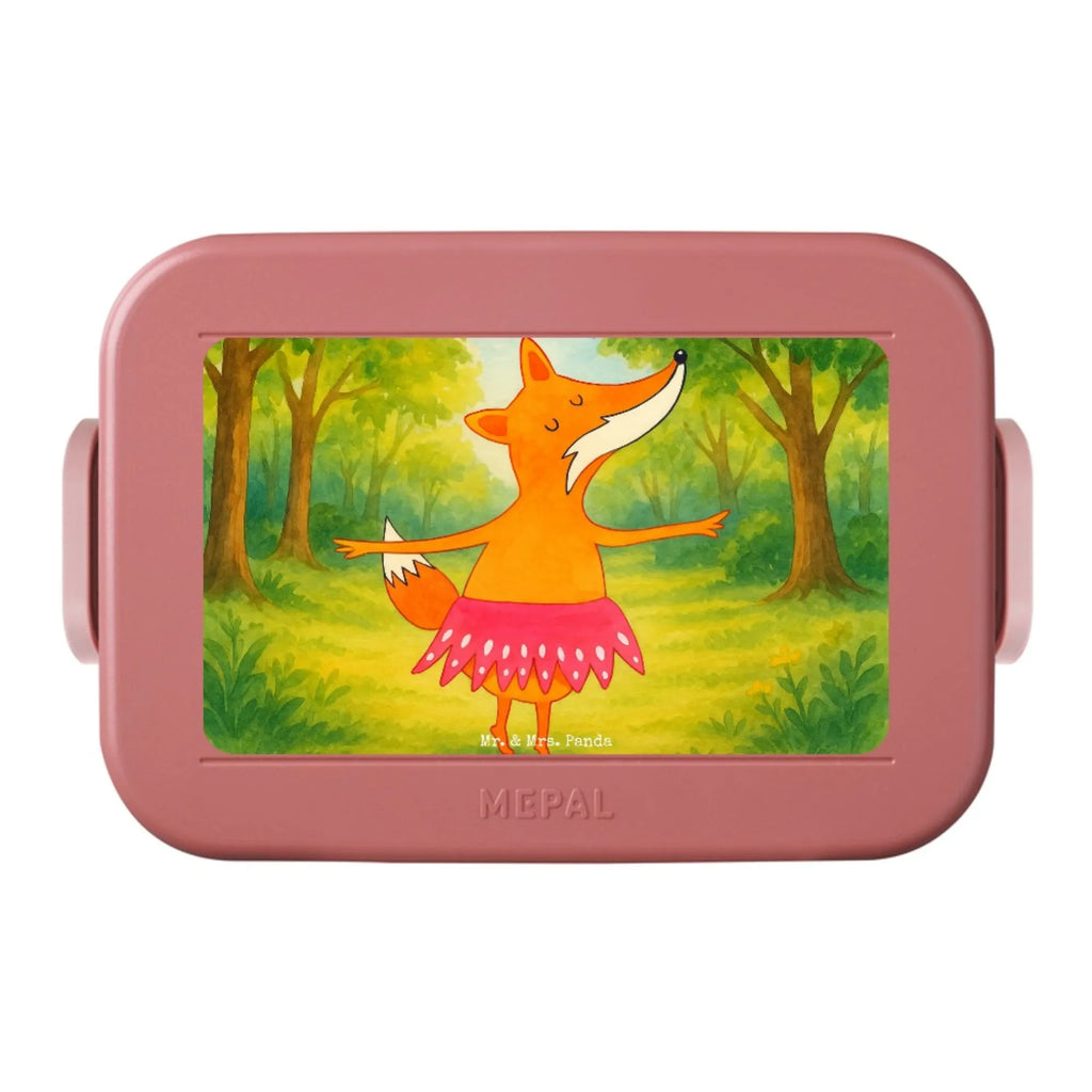 MEPAL Bentobox Fuchs Ballerina Design Lunchbox, Brotdose, Bentobox, Fuchs, Geburtstag, Party, Ballerina, Einladung, Ballett, Füchsin, Tänzerin, Tanzen, Fuchs Spruch, Füchse