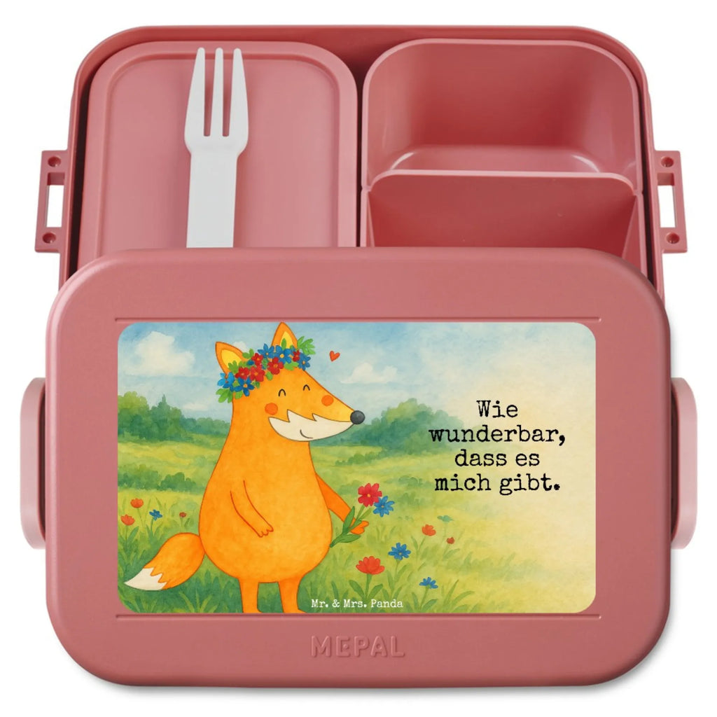 MEPAL Bentobox Fuchs Blumen Design Brotdose, Bentobox, Lunchbox, Fuchs, Freude, Freundinnen, Selbstliebe, ich, mich, Liebesbeweis, Fox, Liebe, Blumenmädchen, Blume, Motivation, Freundin, Füchse, Fuchsmädchen, Blumen