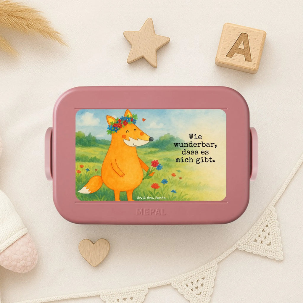 MEPAL Bentobox Fuchs Blumen Design Brotdose, Bentobox, Lunchbox, Fuchs, Freude, Freundinnen, Selbstliebe, ich, mich, Liebesbeweis, Fox, Liebe, Blumenmädchen, Blume, Motivation, Freundin, Füchse, Fuchsmädchen, Blumen