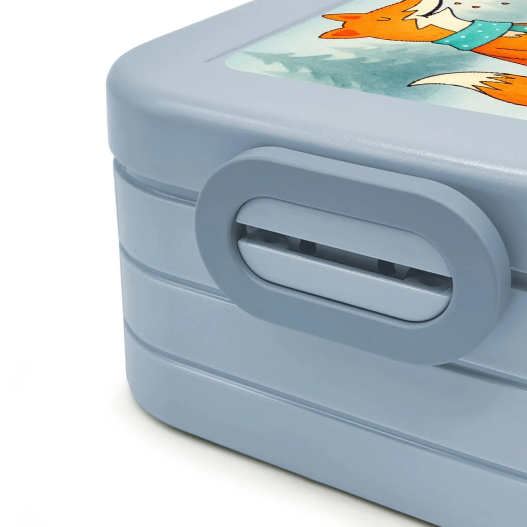 MEPAL Bentobox Fuchs Keks Design Lunchbox, Brotdose, Bentobox, Fuchs, Winter, Liebe, Kekse, Füchse, Weihnachtszeit, Plätzchen, Küche Deko, Backen Spruch