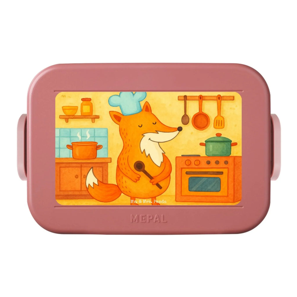 MEPAL Bentobox Fuchs Koch Design Brotdose, Lunchbox, Bentobox, Fuchs, Küche Spruch, Küche Deko, Bäcker, witzig, Spruch lustig, Köche, Füchse, Party Spruch, Koch Geschenk