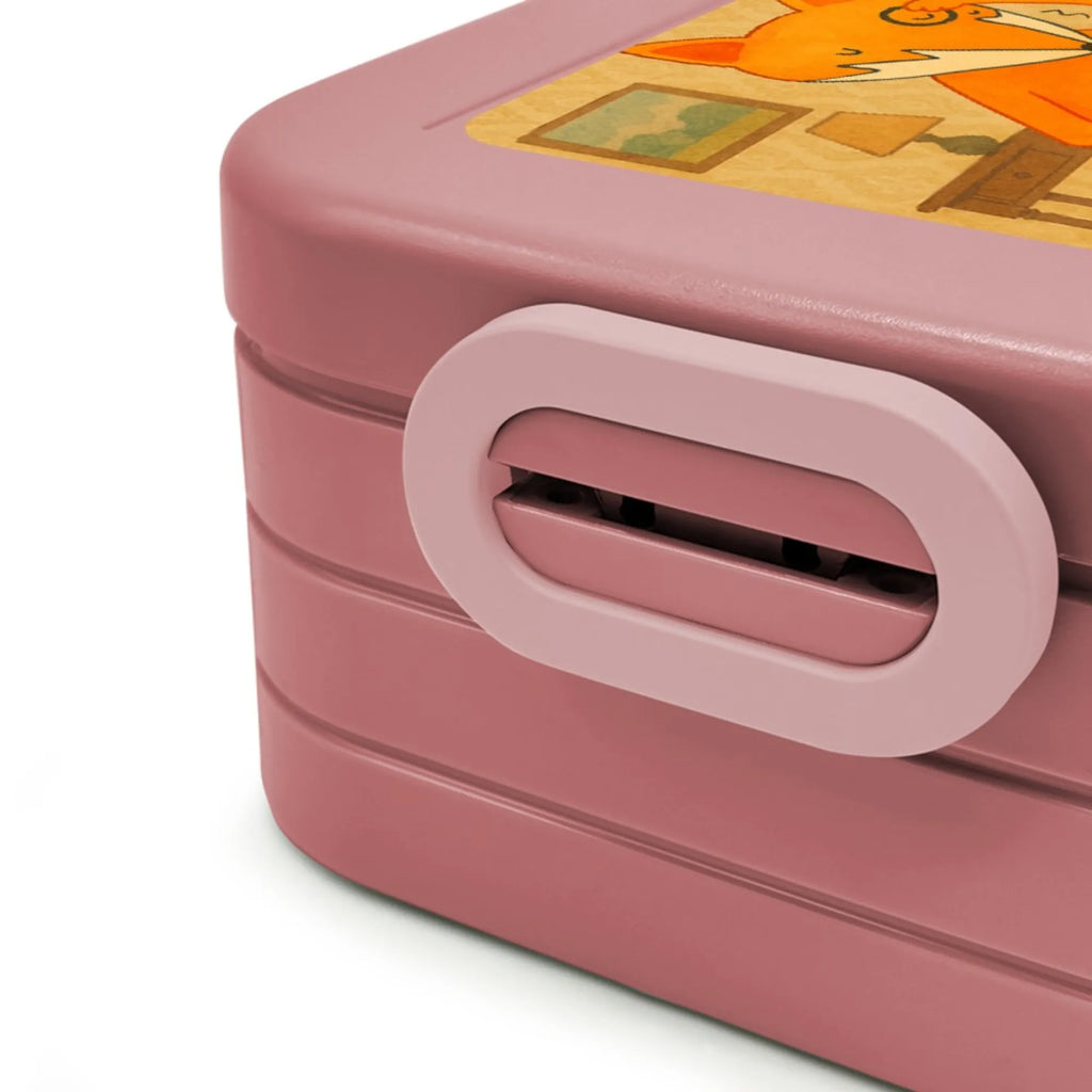 MEPAL Bentobox Fuchs Lord Design Lunchbox, Brotdose, Bentobox, Fuchs, Füchse, Liebeskummer Geschenk, Spruch lustig, Motivation Spruch, Problemlösung, tröstende Worte