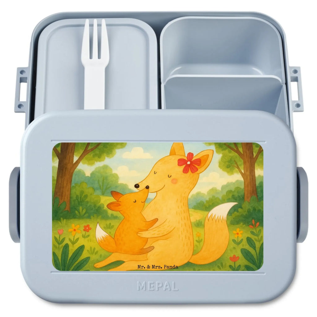 MEPAL Bentobox Fuchs Mama Design Lunchbox, Brotdose, Bentobox, Familie, Vatertag, Muttertag, Bruder, Schwester, Mama, Papa, Oma, Opa, Tochter, Mutter, Beste Tochter, Lieblingstochter, Geschenk