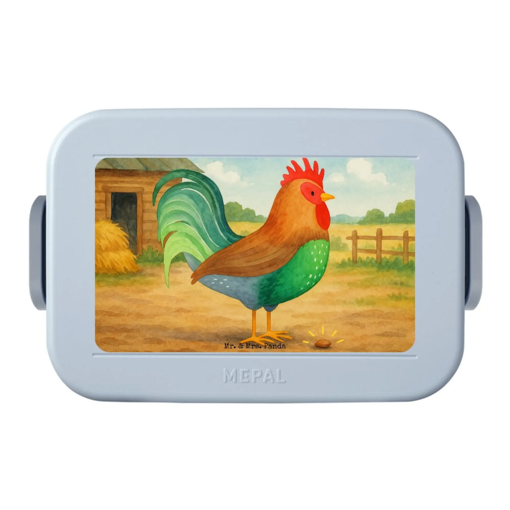MEPAL Bentobox Hahn Korn Design Bentobox, Lunchbox, Brotdose, Bauernhof, Hoftiere, Landwirt, Landwirtin, Korn, Henne, Hahn, Eier, Natur