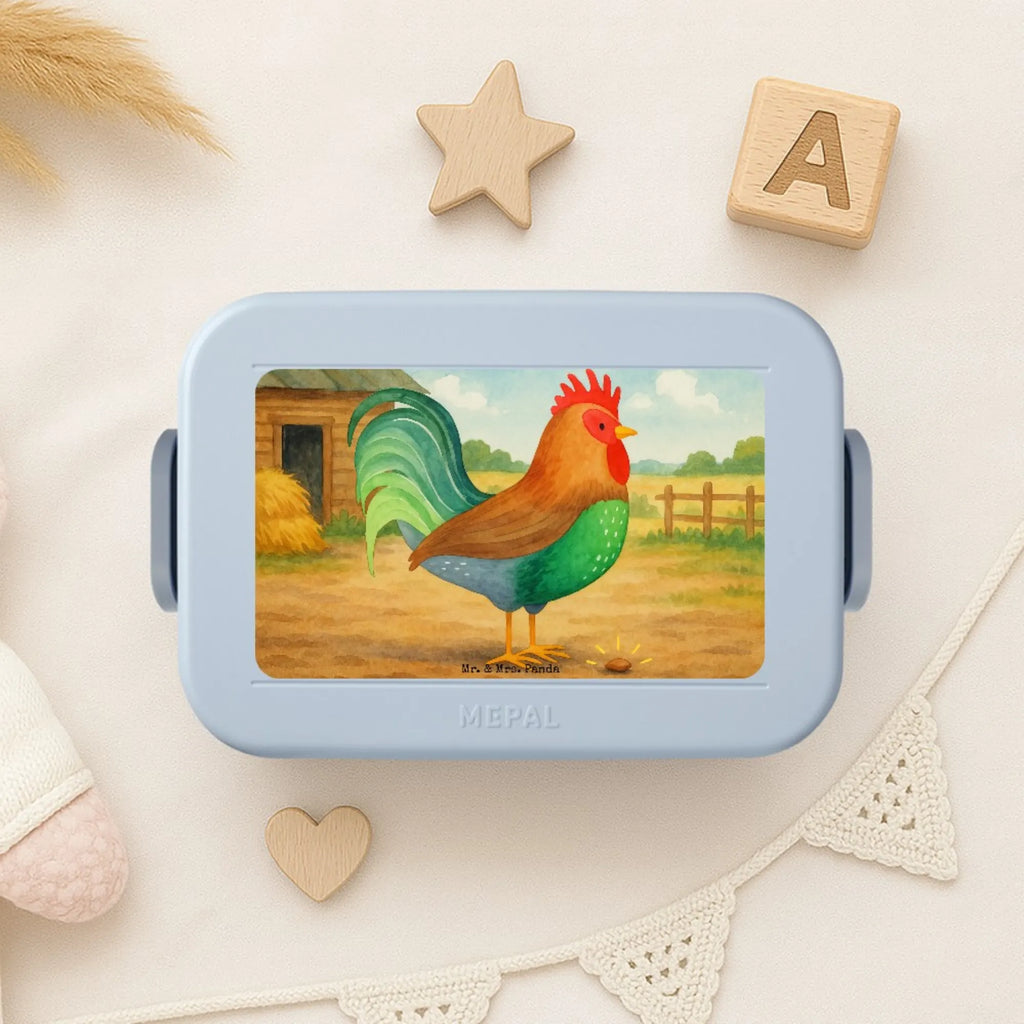 MEPAL Bentobox Hahn Korn Design Bentobox, Lunchbox, Brotdose, Bauernhof, Hoftiere, Landwirt, Landwirtin, Korn, Henne, Hahn, Eier, Natur